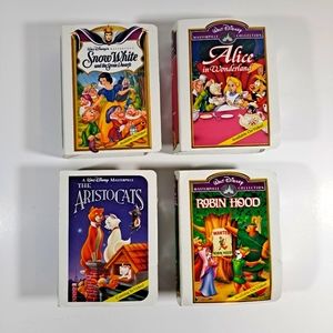 VTG Walt Disney Masterpiece Collection McDonald's Happy Meal Figurines Lot Of 4
